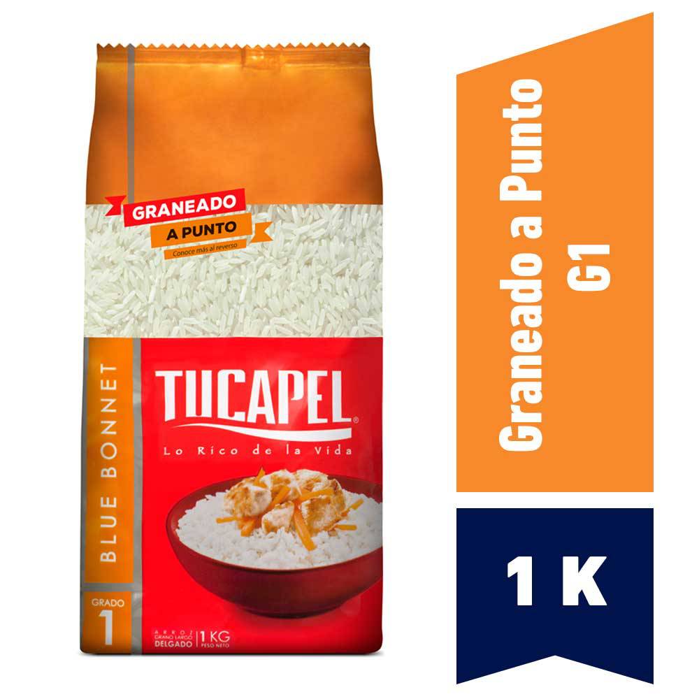 Tucapel arroz blue bonnet grado 1 (1 kg)