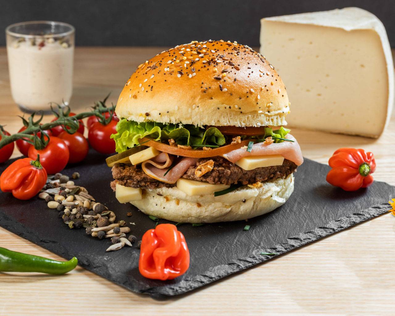 🥩🥓🍔 Burger du cancre