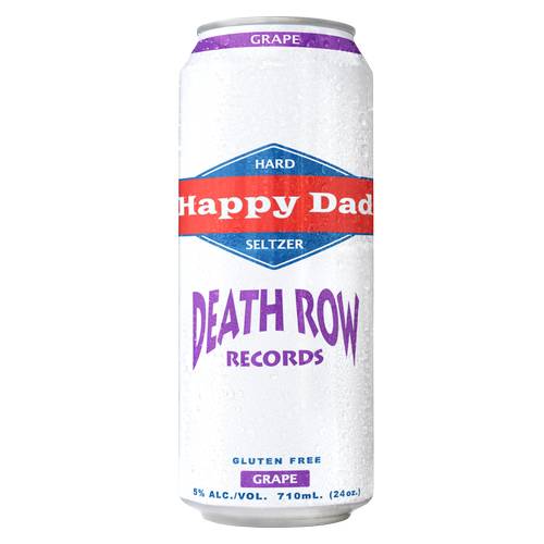 Happy Dad Hard Seltzer Death Row Records Grape (24 fl oz)