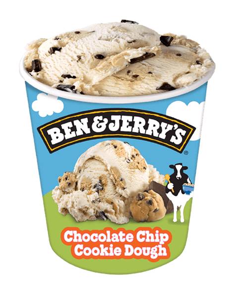Ben & Jerry's Chocolate Chip Cookie Dough Ice Cream 16oz