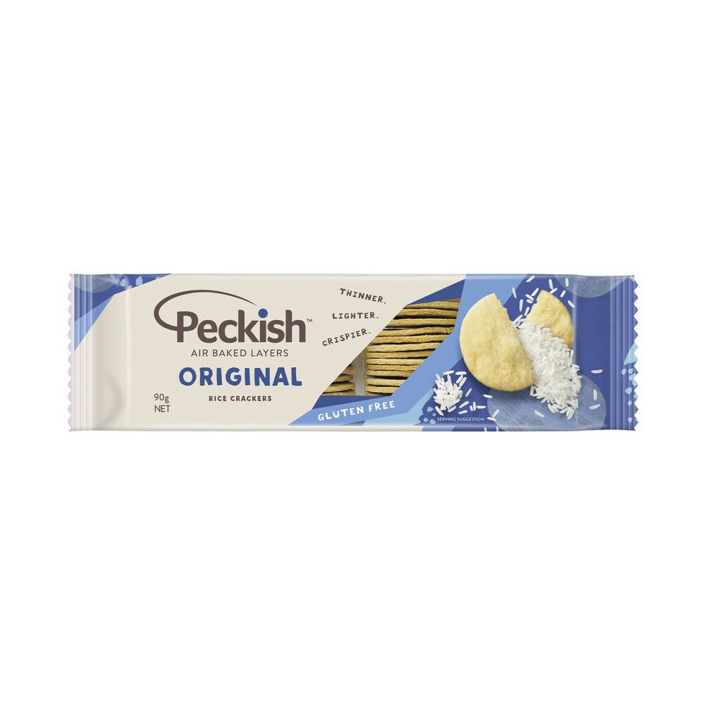 Peckish Gluten Free Original Rice Crackers