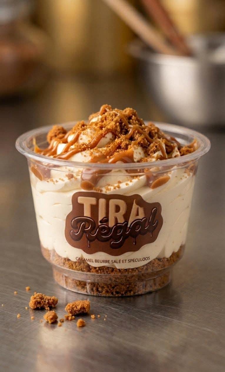 tiramisu caramel beurre salé et spéculos