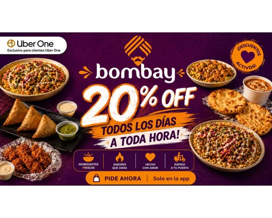 Bombay- Indian Cuisine a domicilio en Ciudad de Panamá, PA | Menú