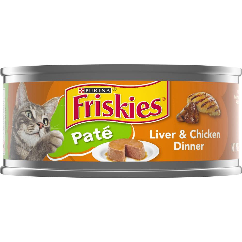 Purina Friskies Pate Liver & Chicken Dinner Cat Food