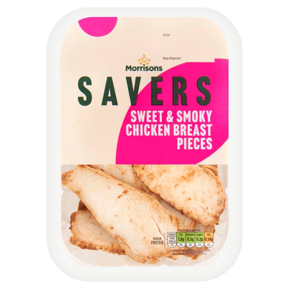 Morrisons Savers Sweet & Smoky Chicken Pieces (210g)