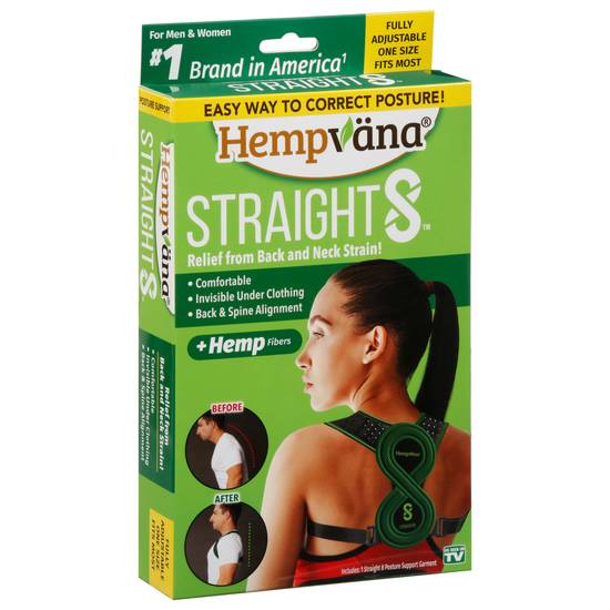 Hempvana Straight 8 Men & Women Posture Support Garment