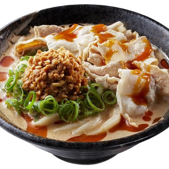 豚しゃぶごま担々うどん