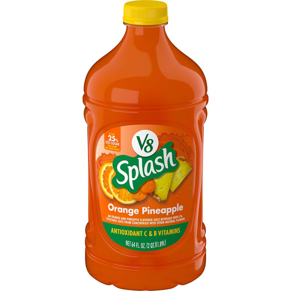 V8 Splash Orange Pineapple Juice (64 fl oz)