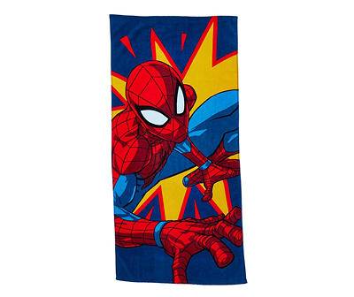 Marvel Spider Man Beach Towel (blue-red )