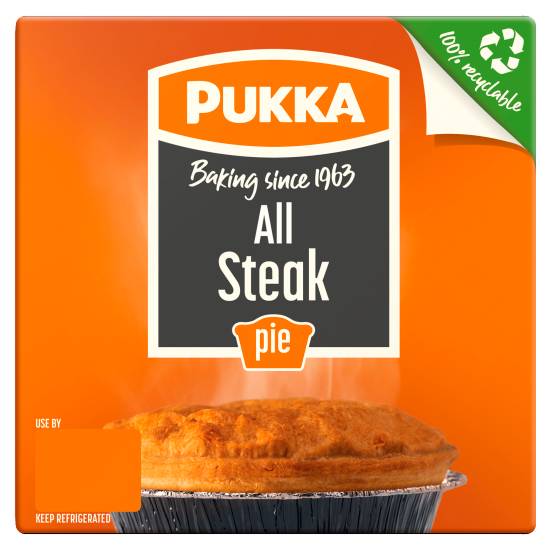 Pukka All Steak Pie
