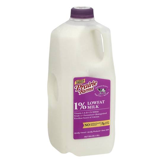 Prairie Farms 1% Lowfat Milk