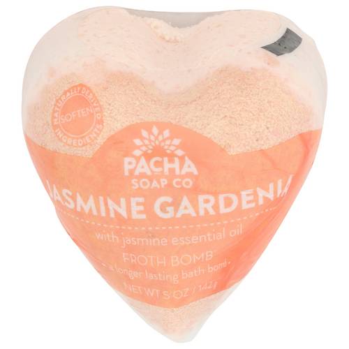 Pacha Soap Co Jasmine Gardenia Froth Bath Bomb