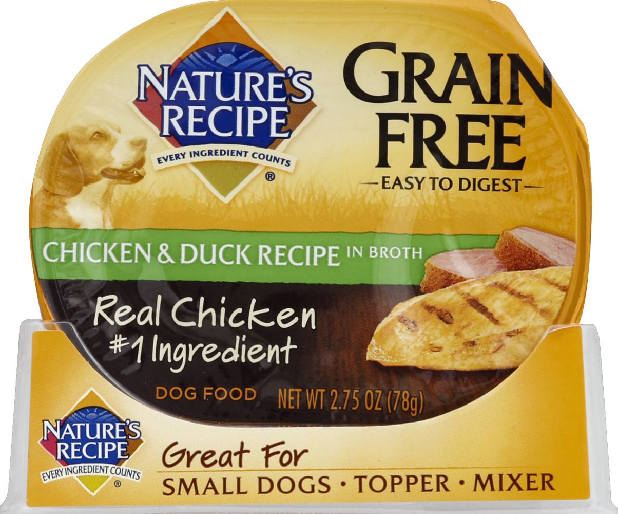 Nature's Recipe Grain Free Chicken & Duck Recipe in Broth (2.8 oz)