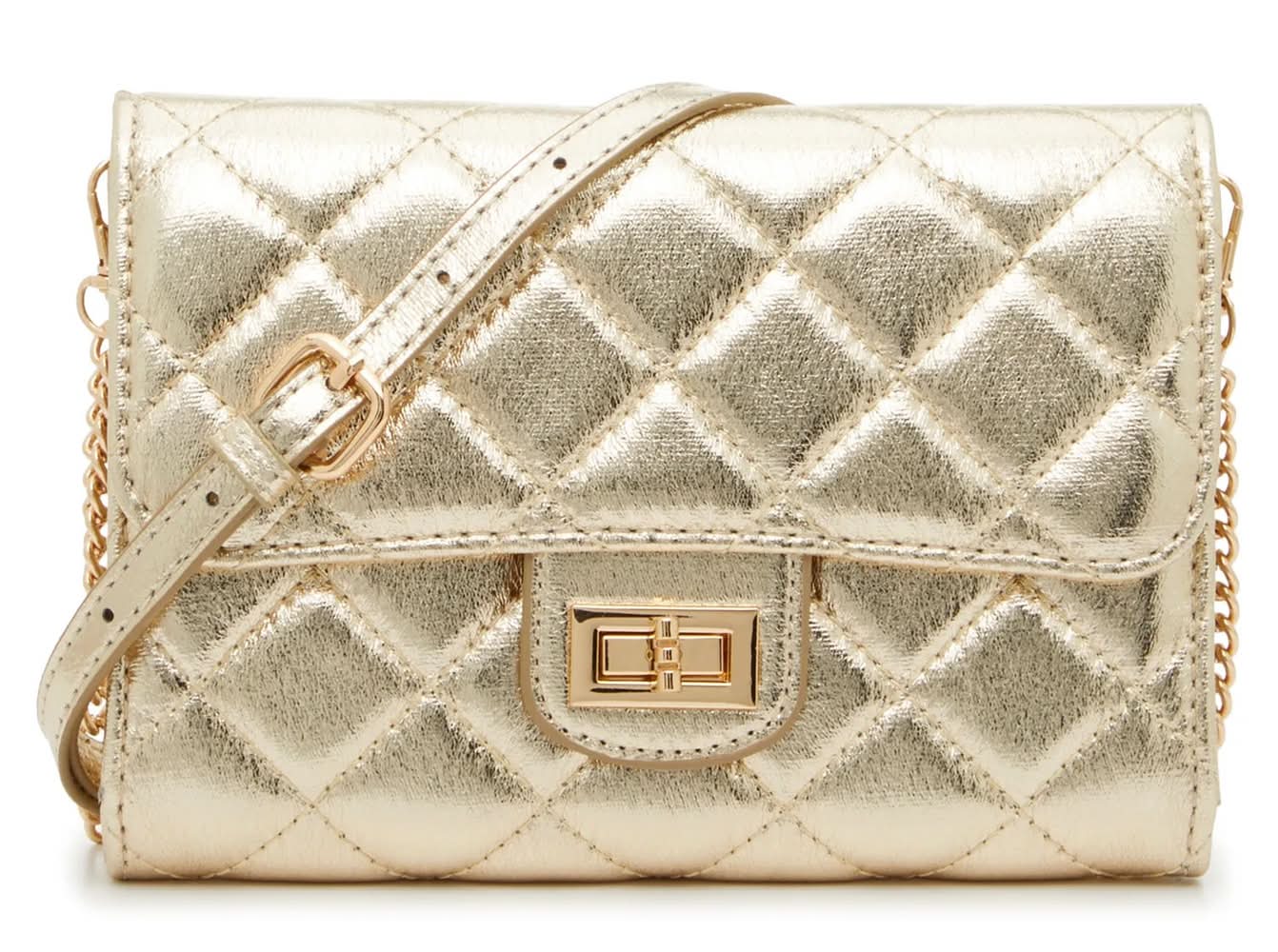 Kelly & Katie Chloe Crossbody (Gold Metallic One Size)