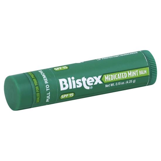 Blistex Medicated Mint Lip Balm Spf 15