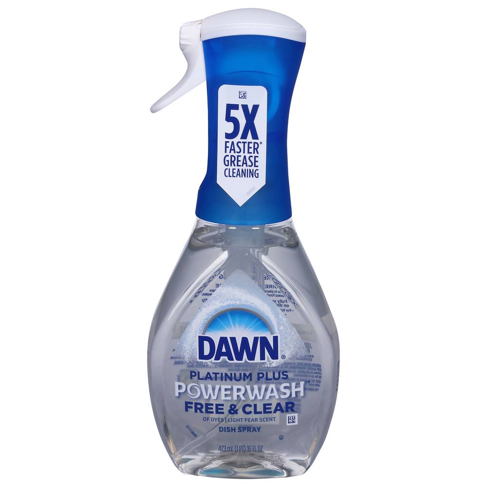 Dawn Ultra Platinum Powerwash Free & Clear Dish Spray