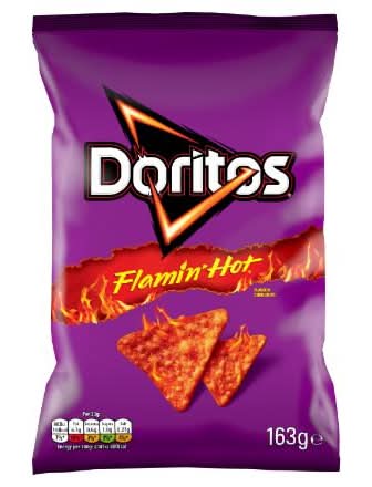 Doritos Flamin' Hot, Tortilla Chips (163g)