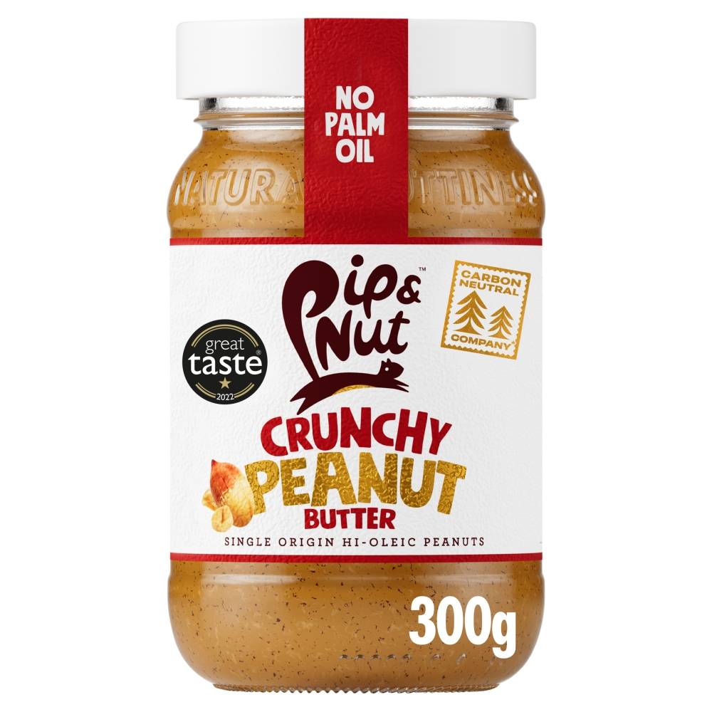 Pip & Nut Crunchy Peanut Butter (300g)