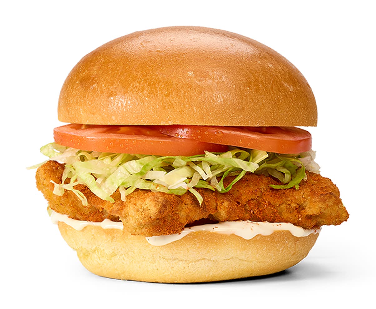 Custom Spicy Crispy Chicken Sandwich