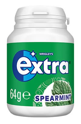 Extra Spearmint Gum Bottle 64G
