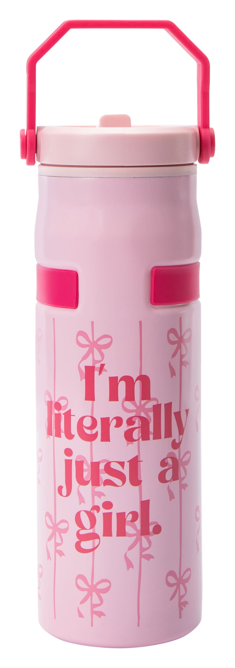 Pink Hydrachug Stainless Steel Bottle 32oz