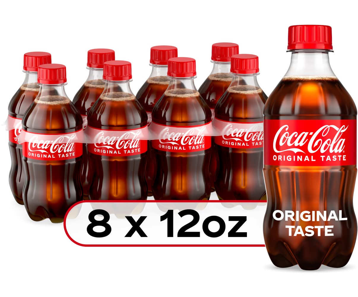 Coca-Cola Original Taste Soda (8 x 12 fl oz)