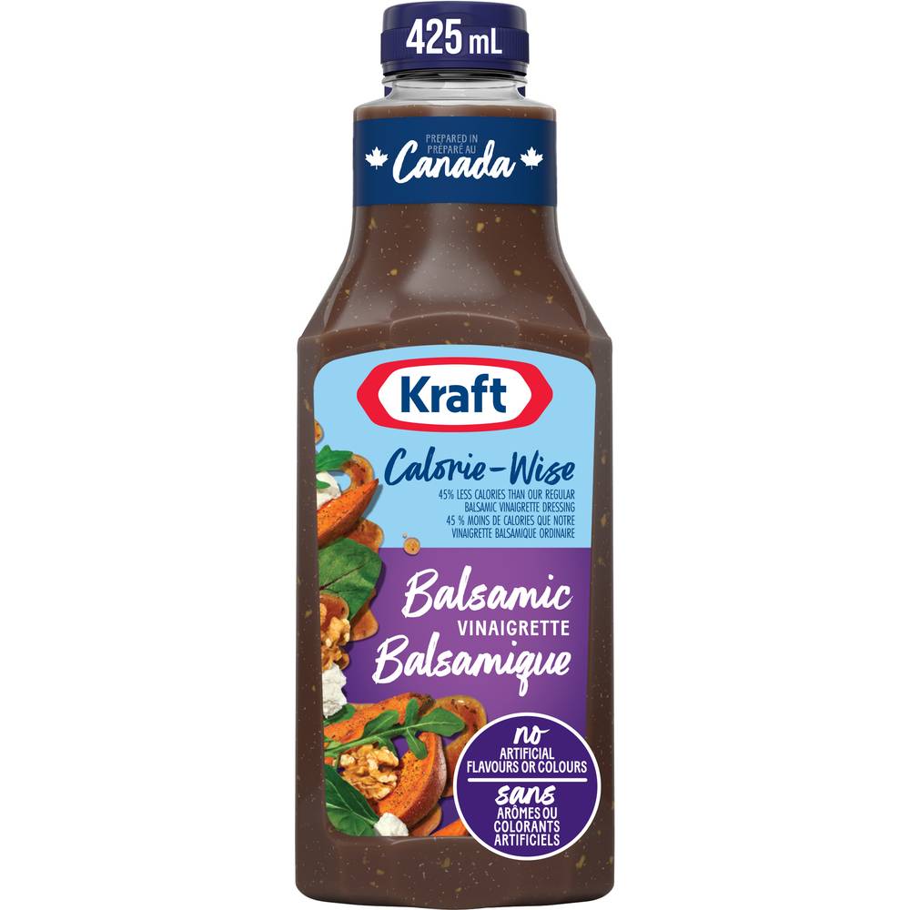 Kraft C Wise Balsamic Vin Dressing (425 ml)