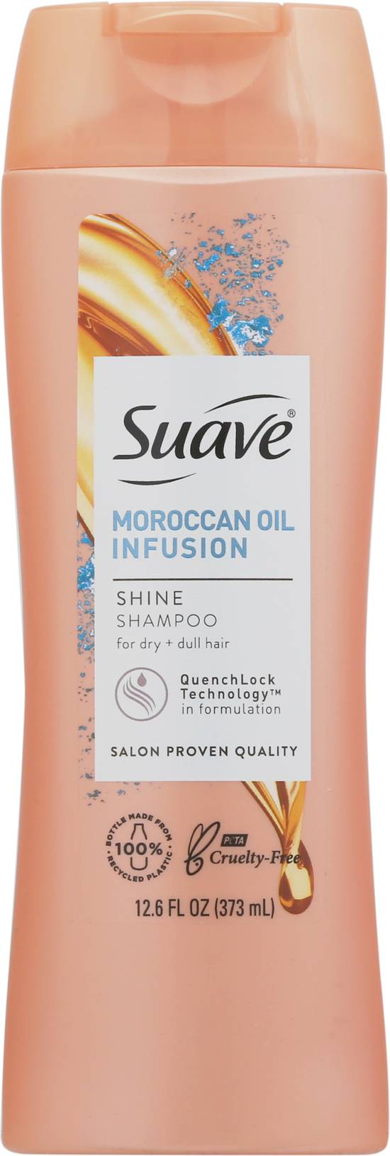 Suave Moroccan Oil Infusion Shine Shampoo