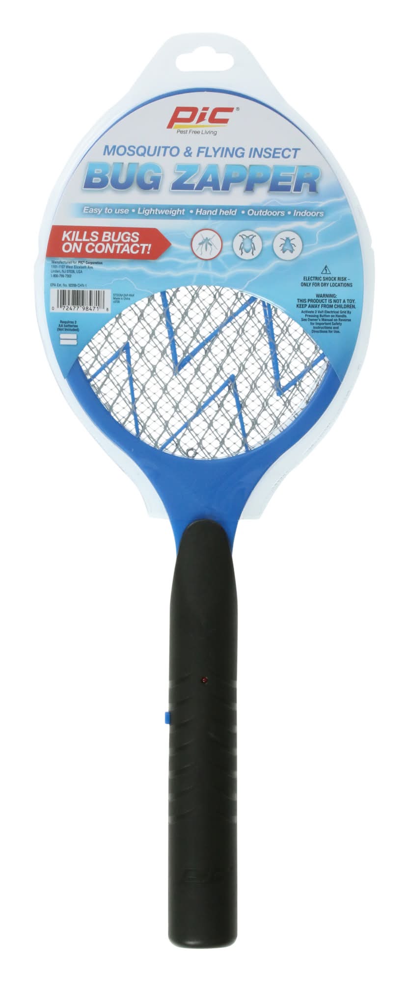 Mosquito & Flying insect Bug Zapper Racket