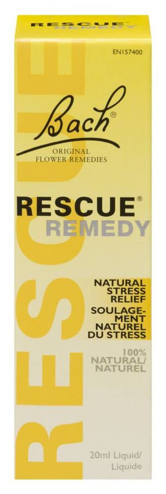 Bach rescue remedy gouttes (20 ml) - rescue remedy drops (20 ml)