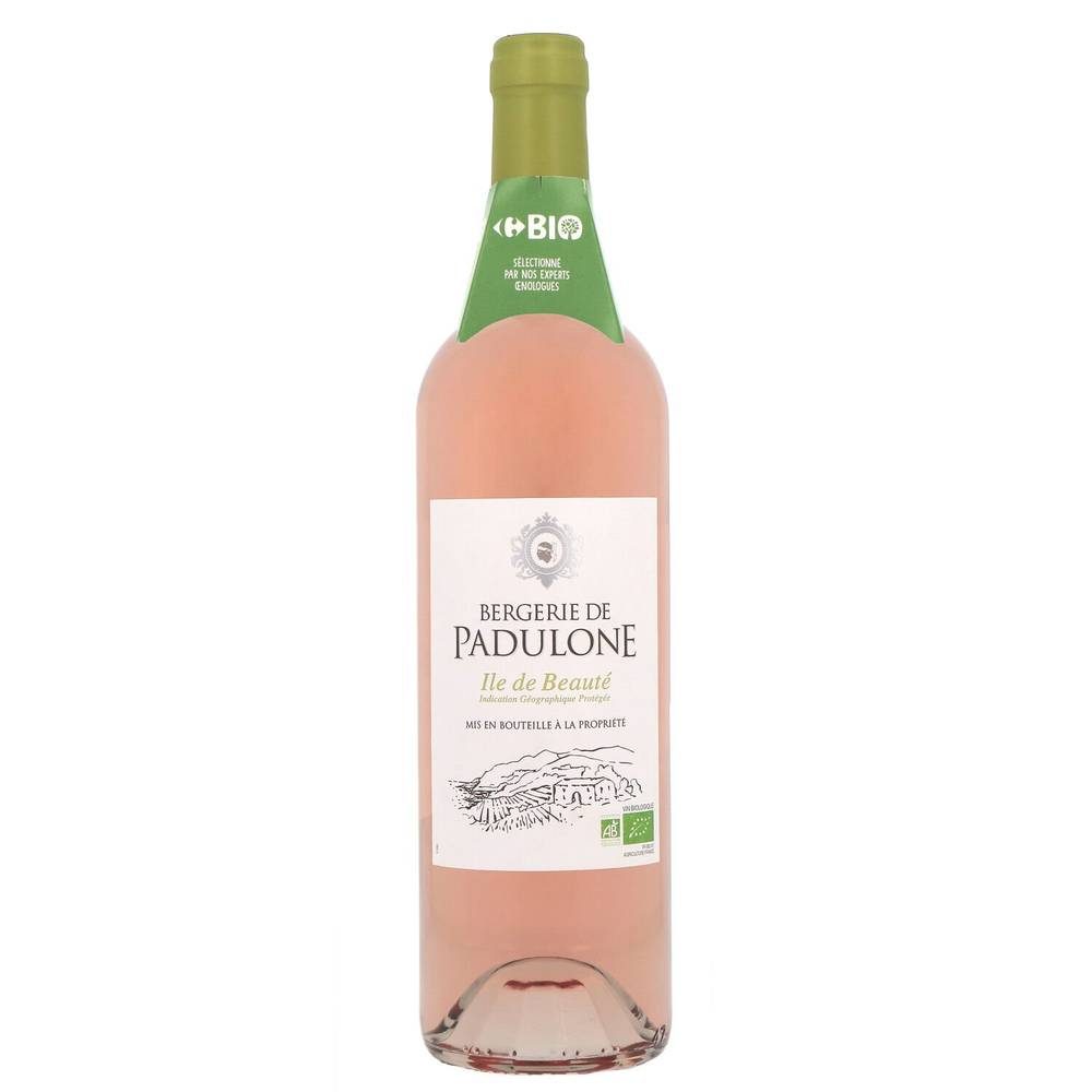 Carrefour Bio - Vin rosé IGP île de beauté (750 ml)