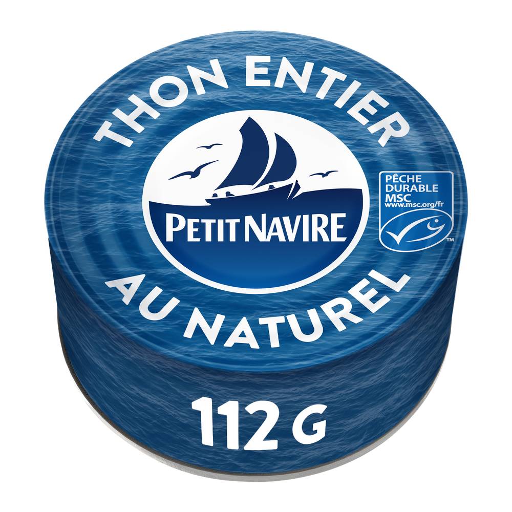 Petit Navire - Thon entier au naturel albacore