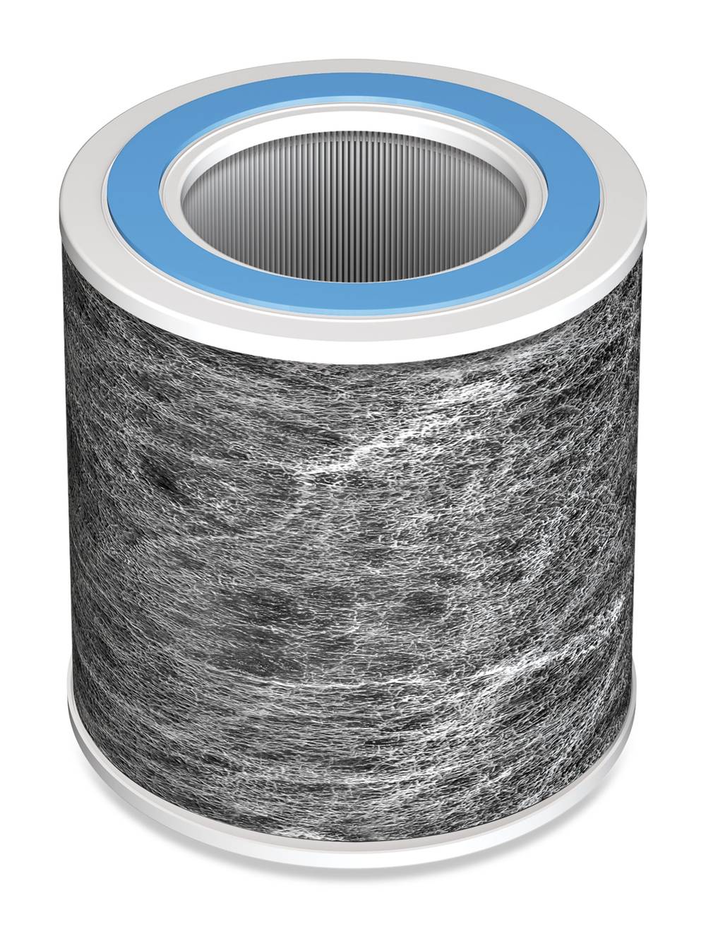 Shark 7.5-in W x 7.3-in H x 7.5-in L Anti-Allergen Compatible with HP100 and HC450 Series True HEPA Air Purifier Filter | HE1FKBASMB
