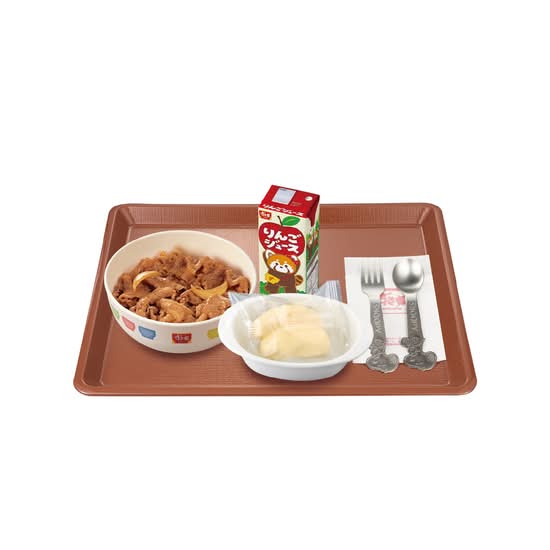 お子様牛丼すきすきセット