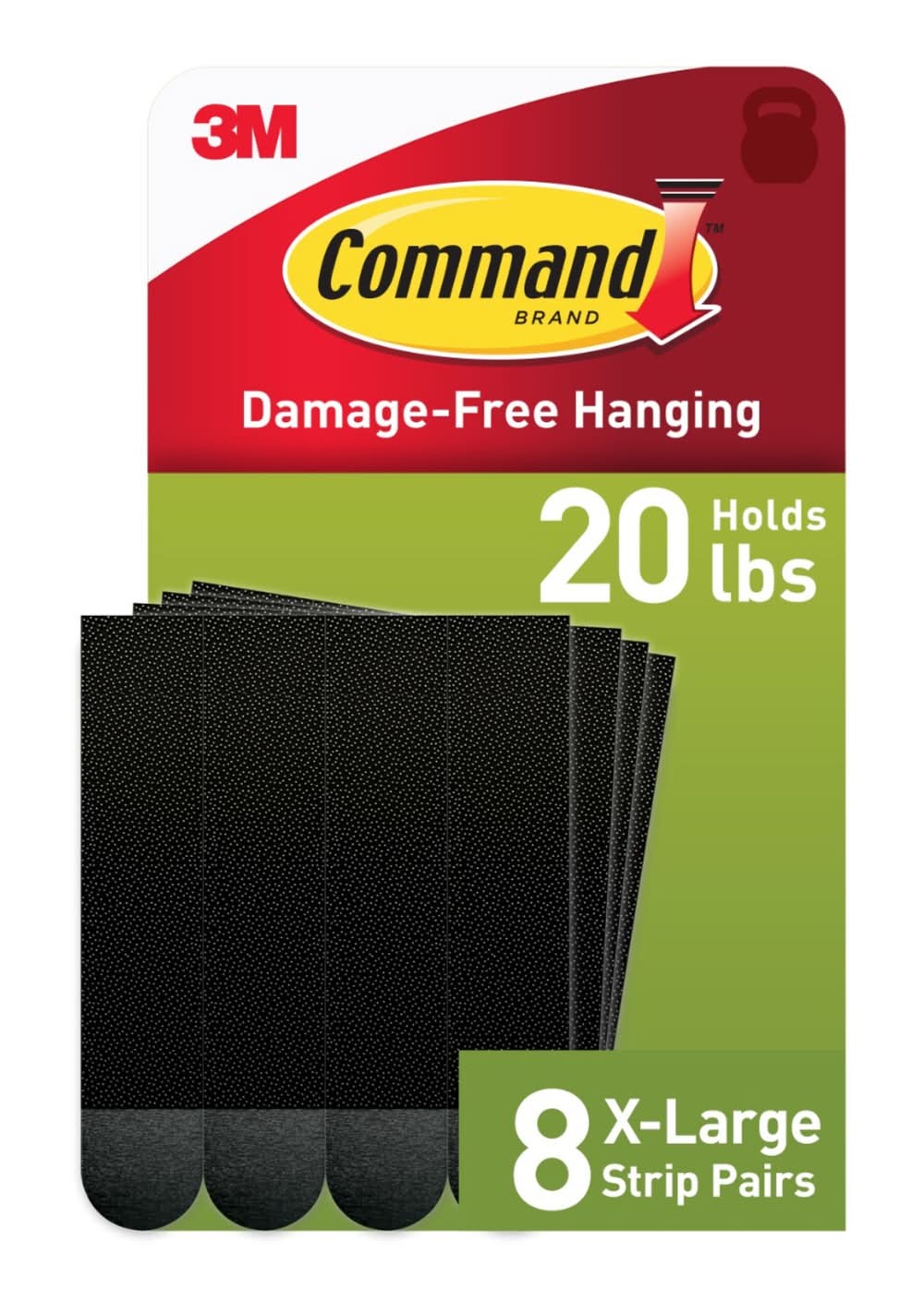 Command Foam 20-lb Capacity Damage-free picture hanger 8 - Pack