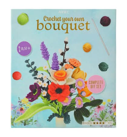 Crochet Your Own Bouquet Set