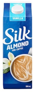 Silk crème à café aux amandes - almond coffee creamer (vanille)