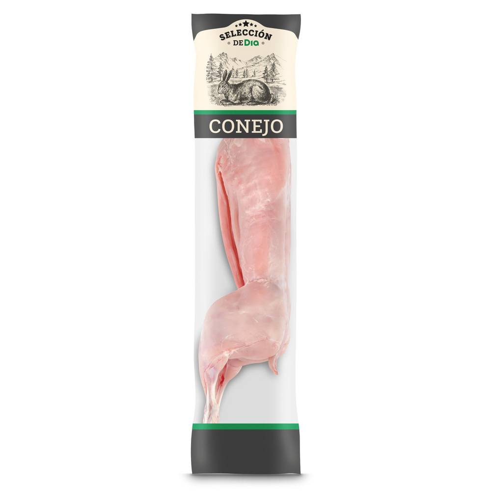 Conejo Entero Selección De Dia Bolsa 1.25 Kg Aprox.