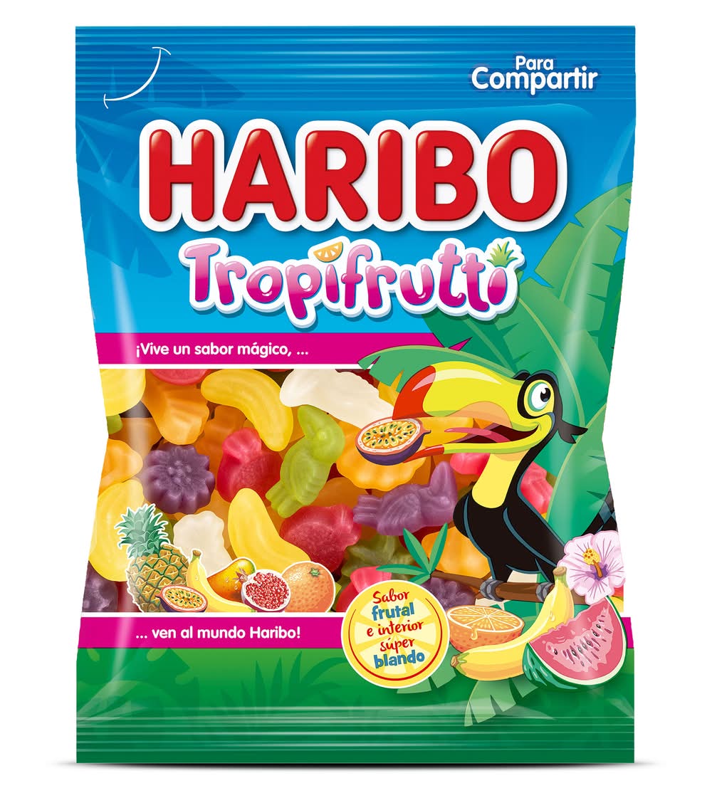 Golosinas Tropifrutti Haribo Bolsa 150 G