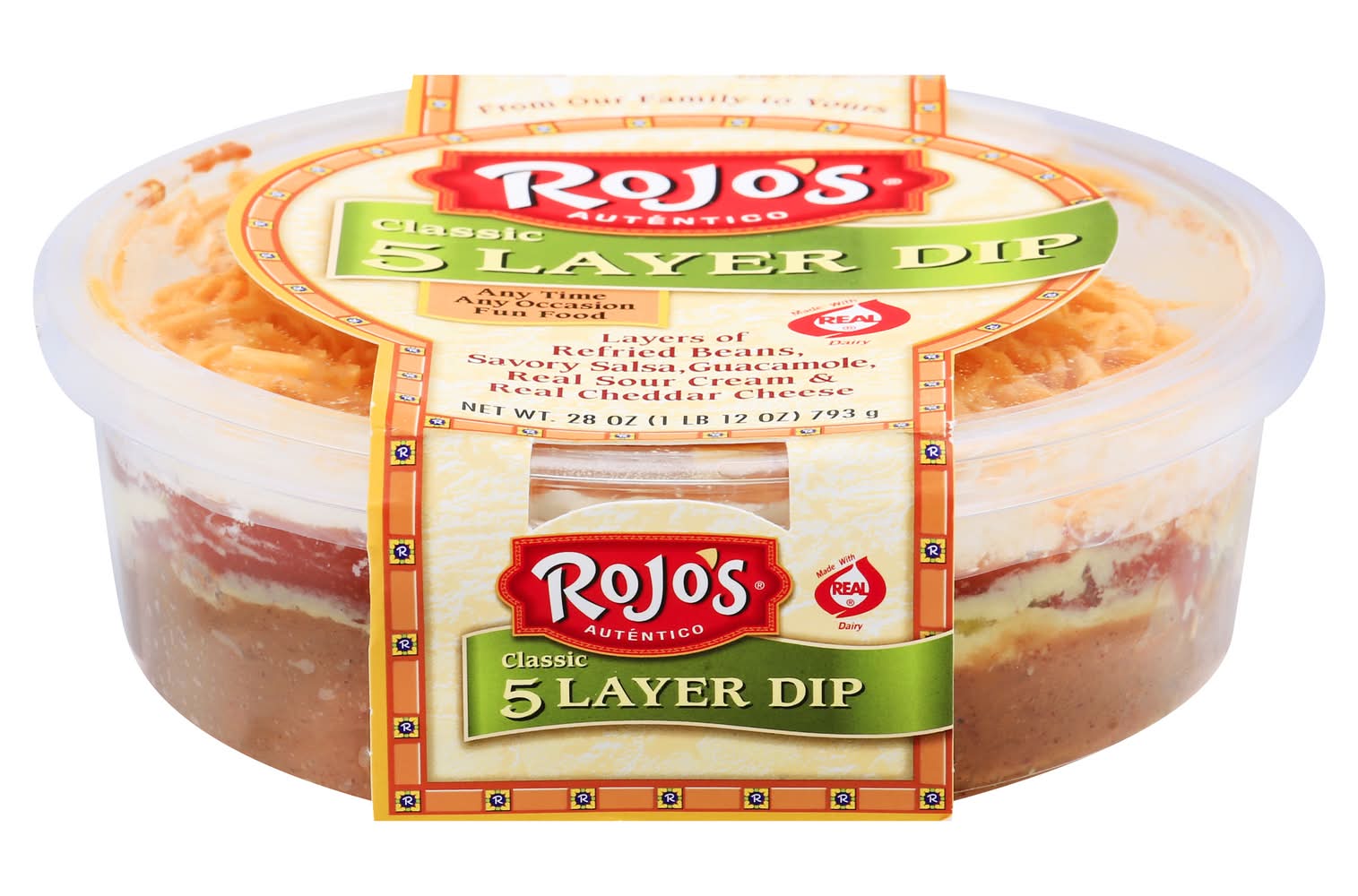 Rojo's Classic 5 Layer Dip (28 oz)