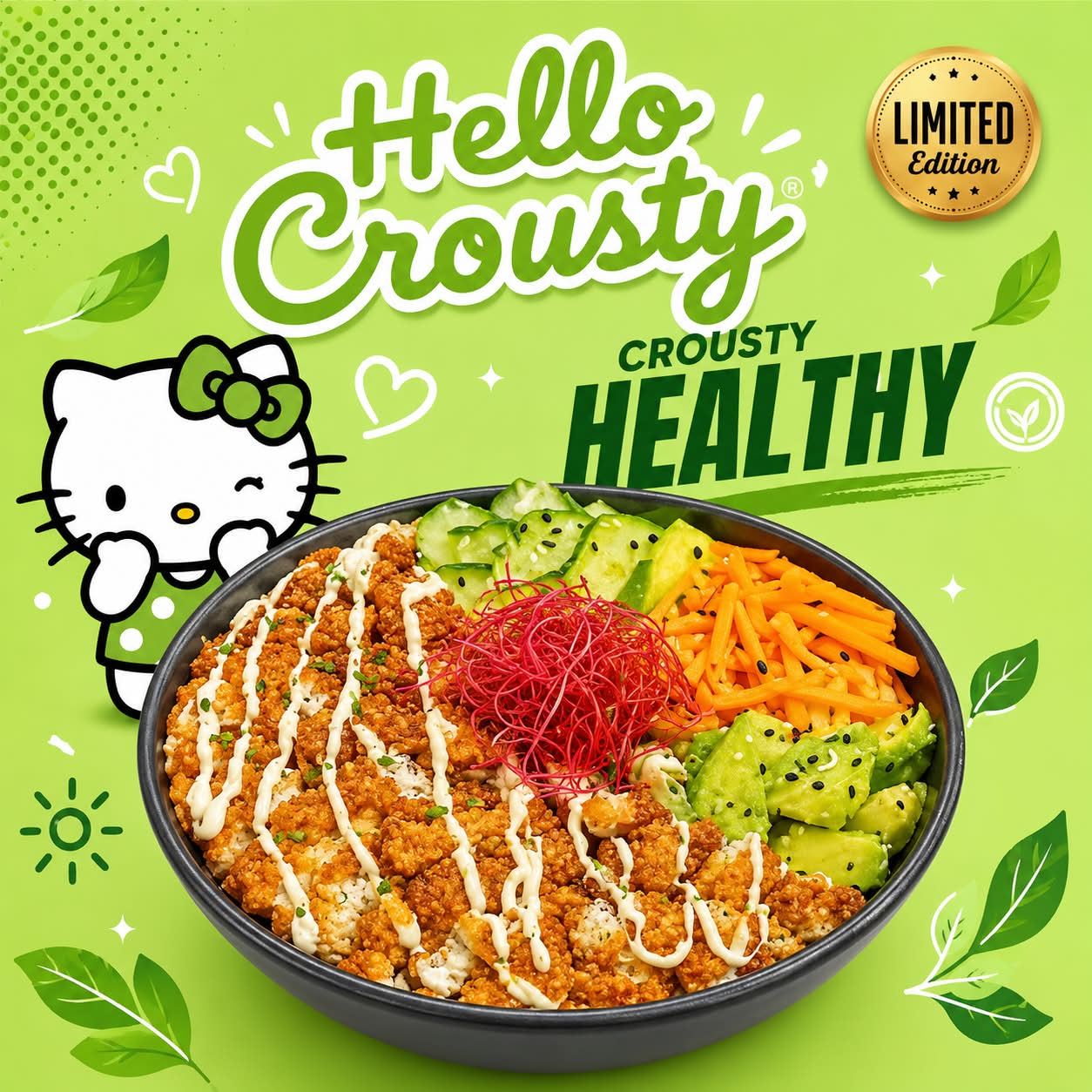 🥑 HELLO BOWL HEALTHY 🍗🥗 — 14.60€