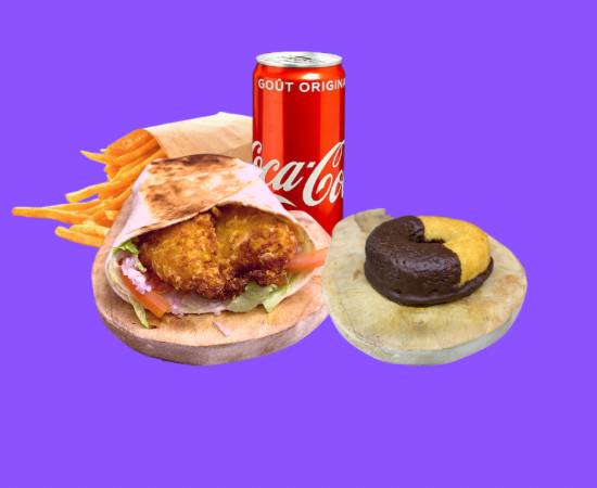 MENU WRAP COMPLET 🌯🍟🥤🍪