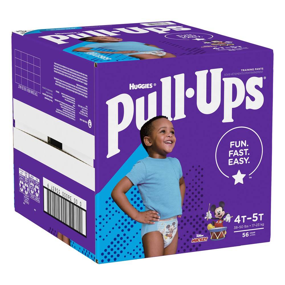 Huggies Pull Ups Boys 4t-5t Training Pants (56 ct)