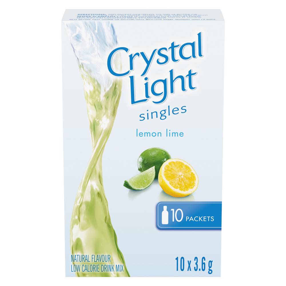Crystal Light Singles Lemon-Lime Drink Mix (36 g)