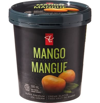 PC Blank Label Ice Cream, Mango (500 ml)
