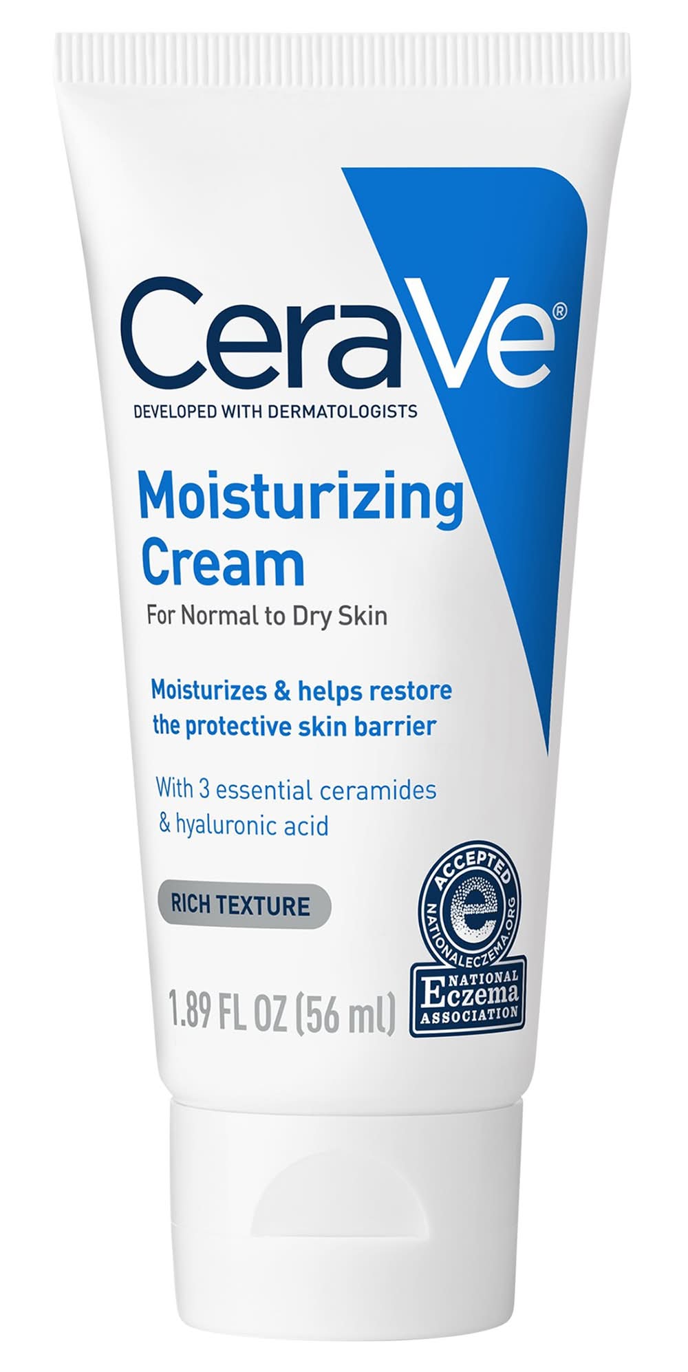 CeraVe Rich Texture Moisturizing Cream For Normal To Dry Skin (1.89 fl oz)