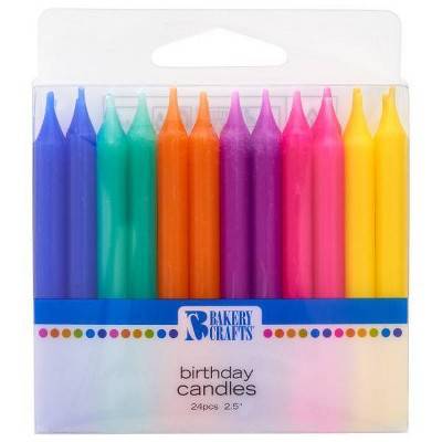 Bakery Crafts 2.5" Birthday Candles