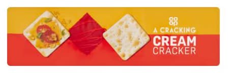 Co-op a Cracking Cream Crackers 300g
