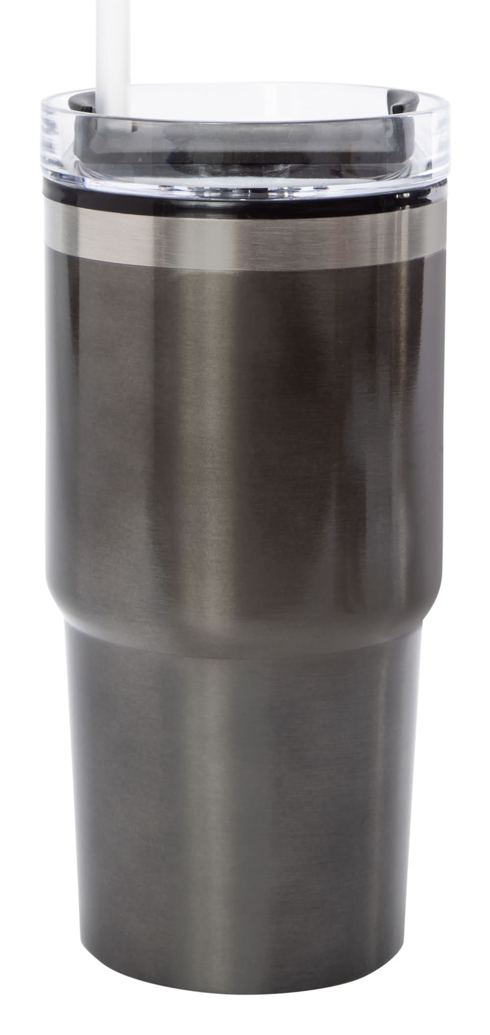 20oz Hyperquench Metallic Tumbler With Lid & Straw Black