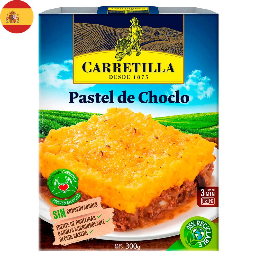 Carretilla pastel de choclo